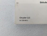 2008 Jeep Patriot Owners Manual Book Guide P/N:81-326-0812 OEM Used Auto Parts - Oemusedautoparts1.com