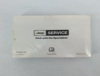 2008 Jeep Patriot Owners Manual Book Guide P/N:81-326-0812 OEM Used Auto Parts - Oemusedautoparts1.com