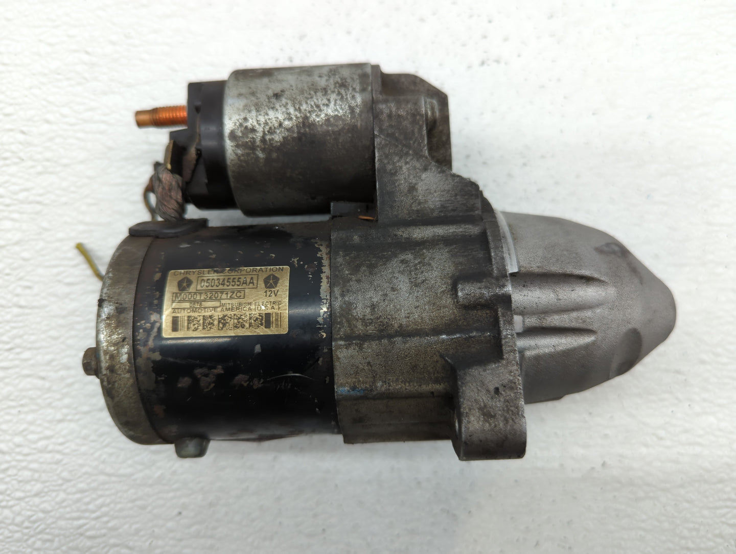 2007-2017 Jeep Patriot Car Starter Motor Solenoid OEM P/N:M000T32071ZC 05034555AA Fits OEM Used Auto Parts - Oemusedautopart