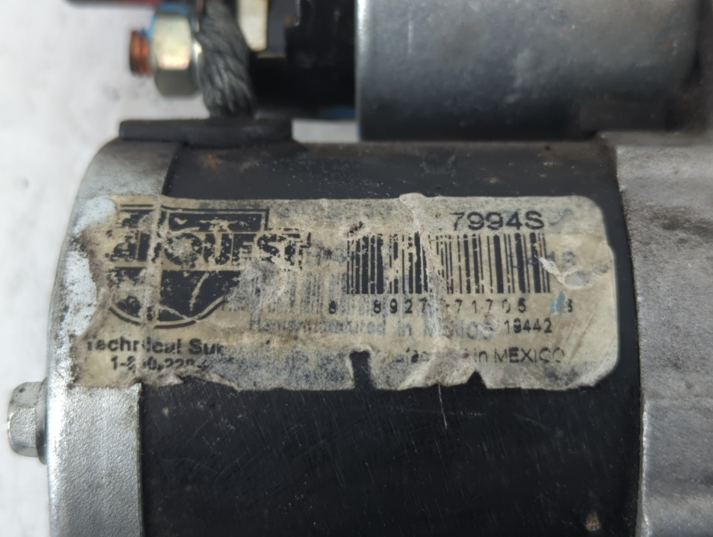 2007-2017 Jeep Patriot Car Starter Motor Solenoid OEM Fits OEM Used Auto Parts - Oemusedautoparts1.com