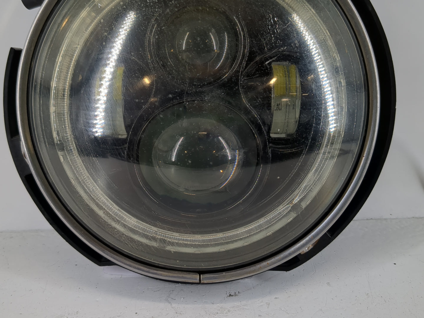 2007-2018 Jeep Wrangler Driver Left Oem Head Light Headlight Lamp - Oemusedautoparts1.com
