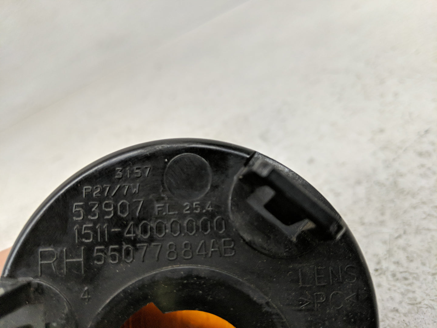 2007-2013 Jeep Wrangler Passenger Right Oem Front Light Lamp - Oemusedautoparts1.com
