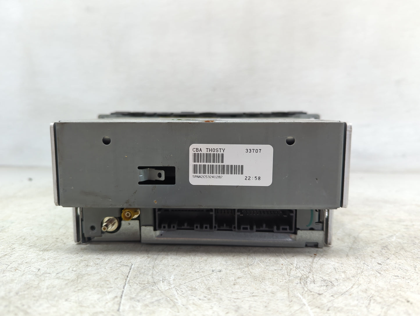 2008 Jeep Wrangler Radio AM FM Cd Player Receiver Replacement P/N:P05064421AF Fits OEM Used Auto Parts - Oemusedautoparts1.c
