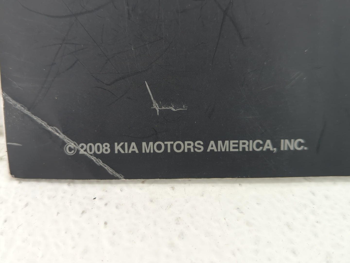 2008 Kia Amanti Owners Manual Book Guide OEM Used Auto Parts - Oemusedautoparts1.com