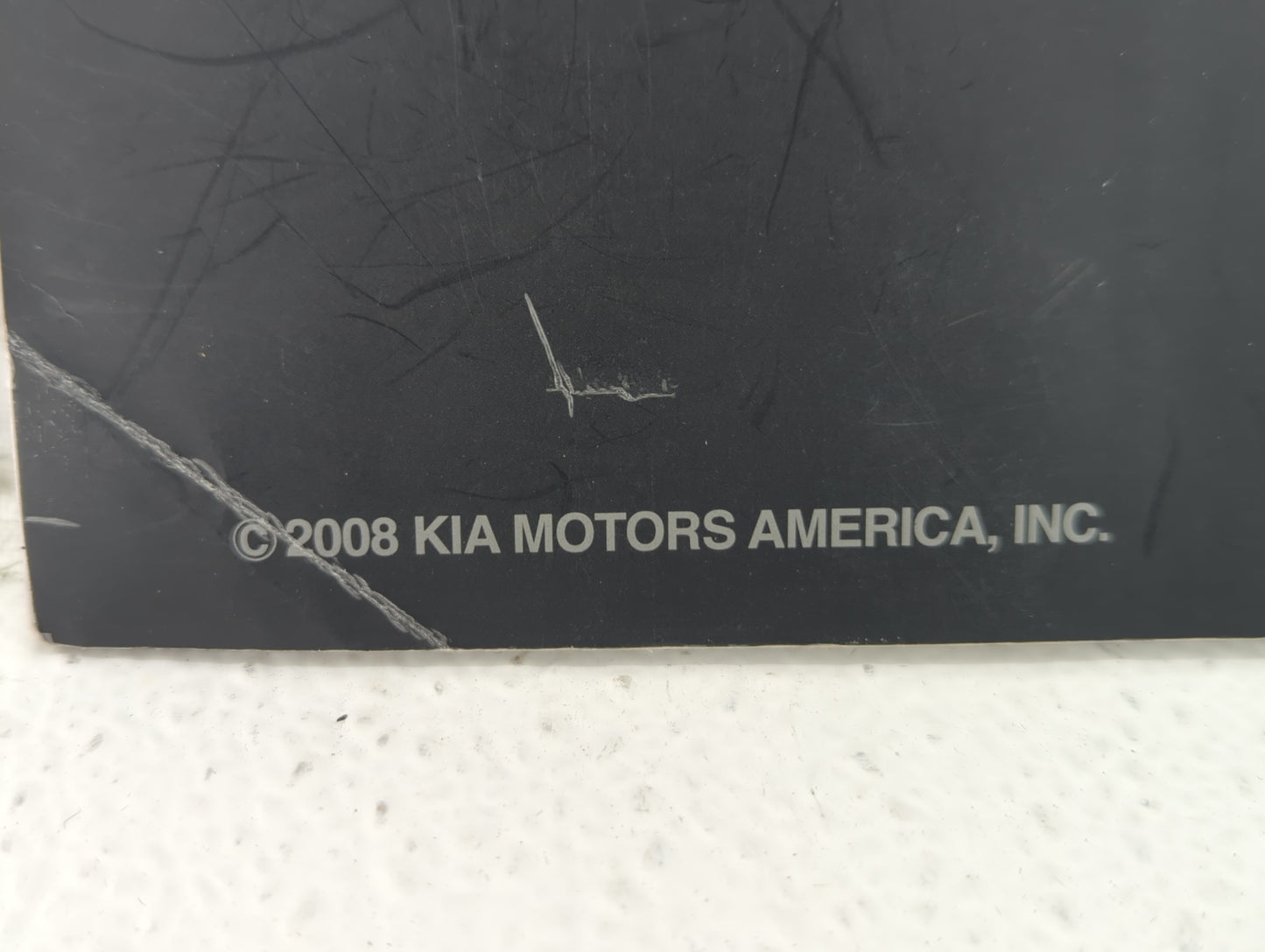 2008 Kia Amanti Owners Manual Book Guide OEM Used Auto Parts - Oemusedautoparts1.com