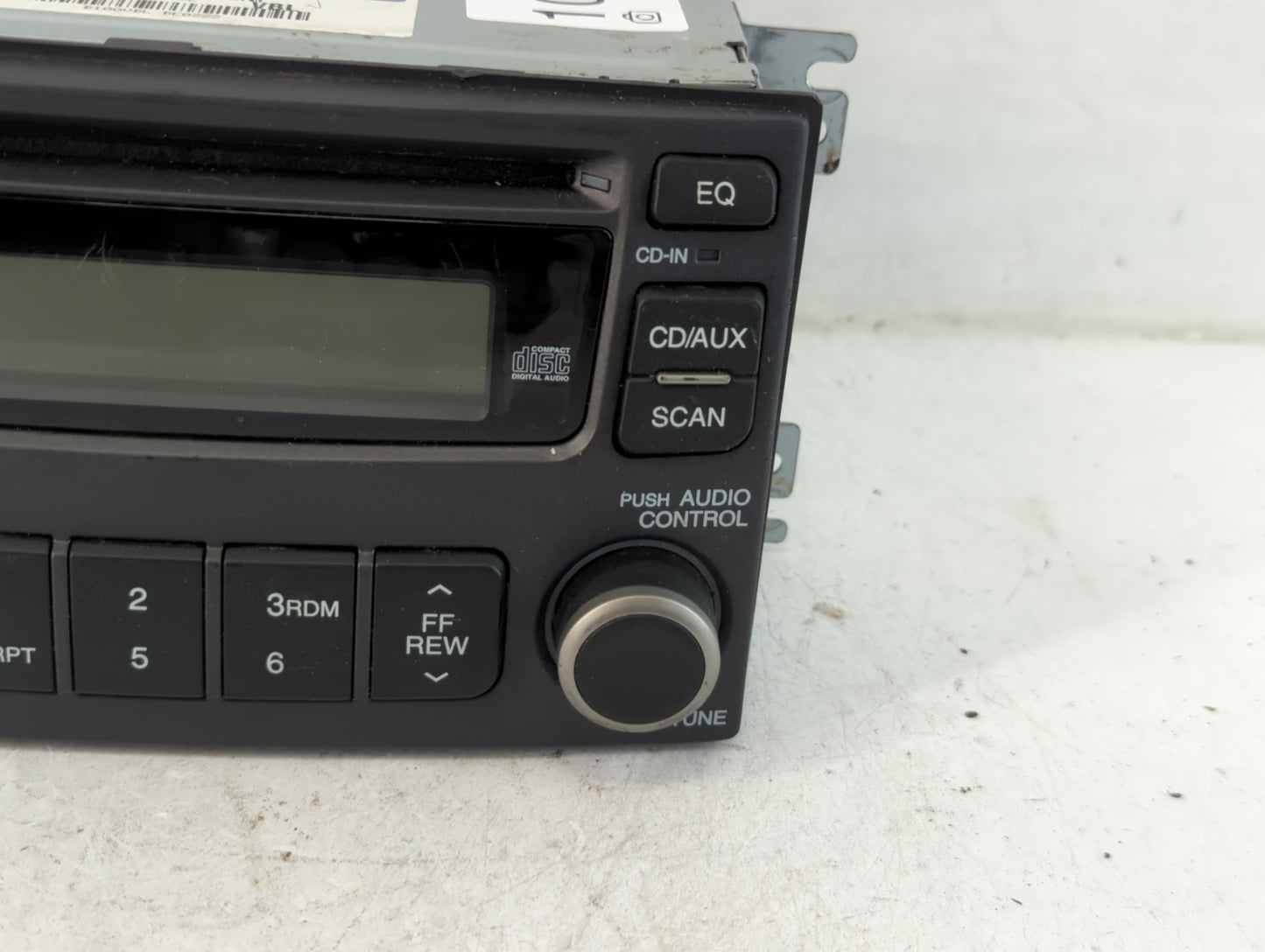 2008 Kia Optima Radio AM FM Cd Player Receiver Replacement P/N:96140-2G600T0 Fits OEM Used Auto Parts - Oemusedautoparts1.co