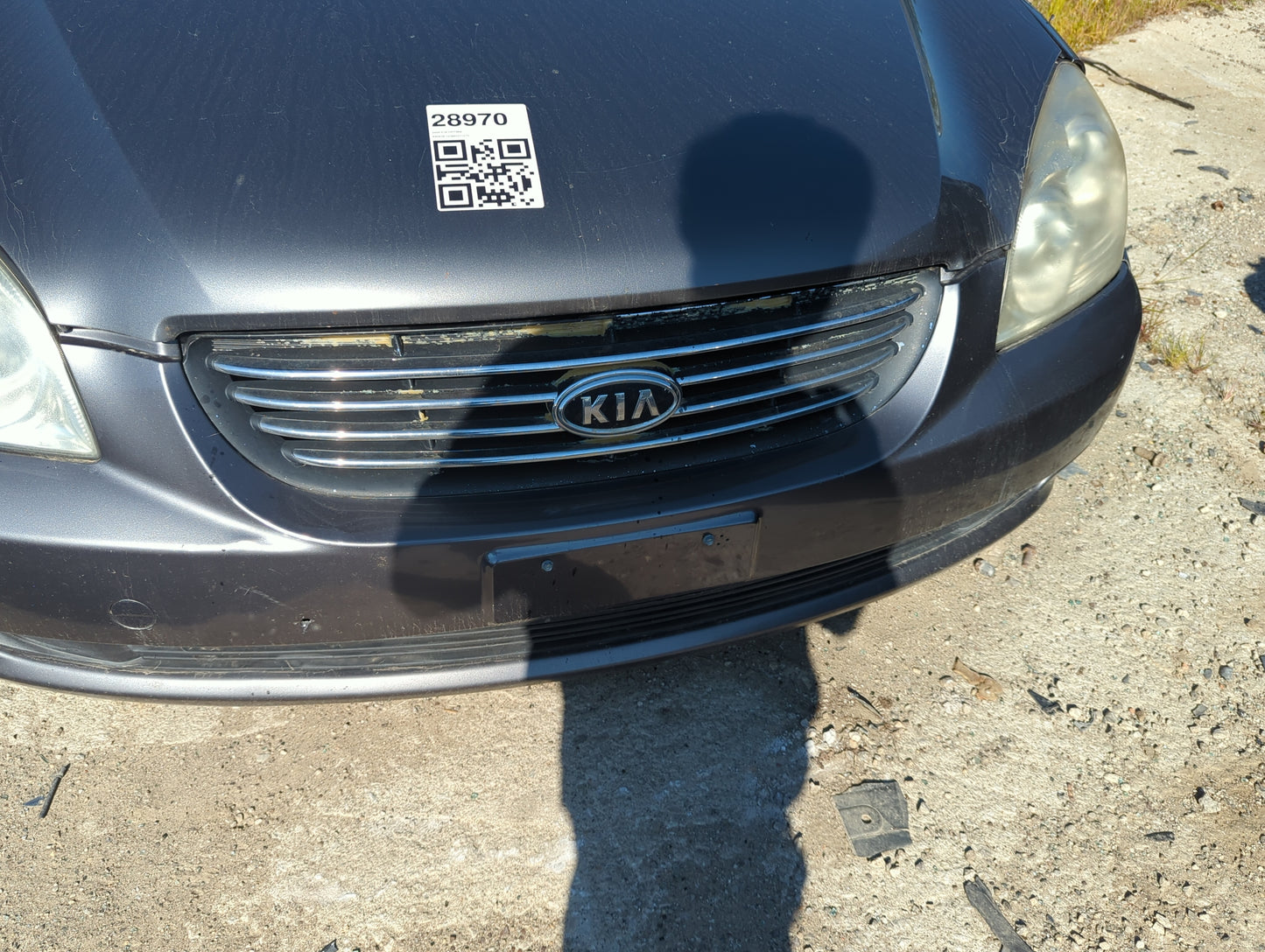 2006-2008 Kia Optima Front Bumper - Oem - Oemusedautoparts1.com