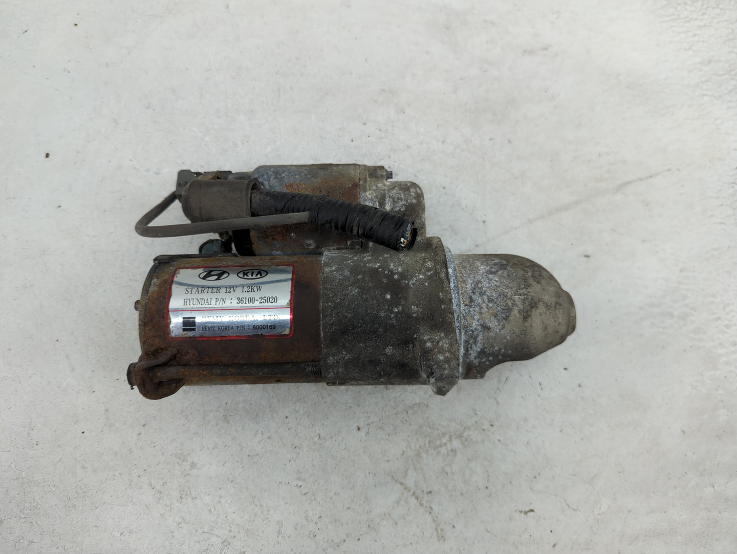 2006-2010 Kia Optima Car Starter Motor Solenoid OEM Fits Fits 2006 2007 2008 2009 2010 2011 2012 OEM Used Auto Parts - Oemus