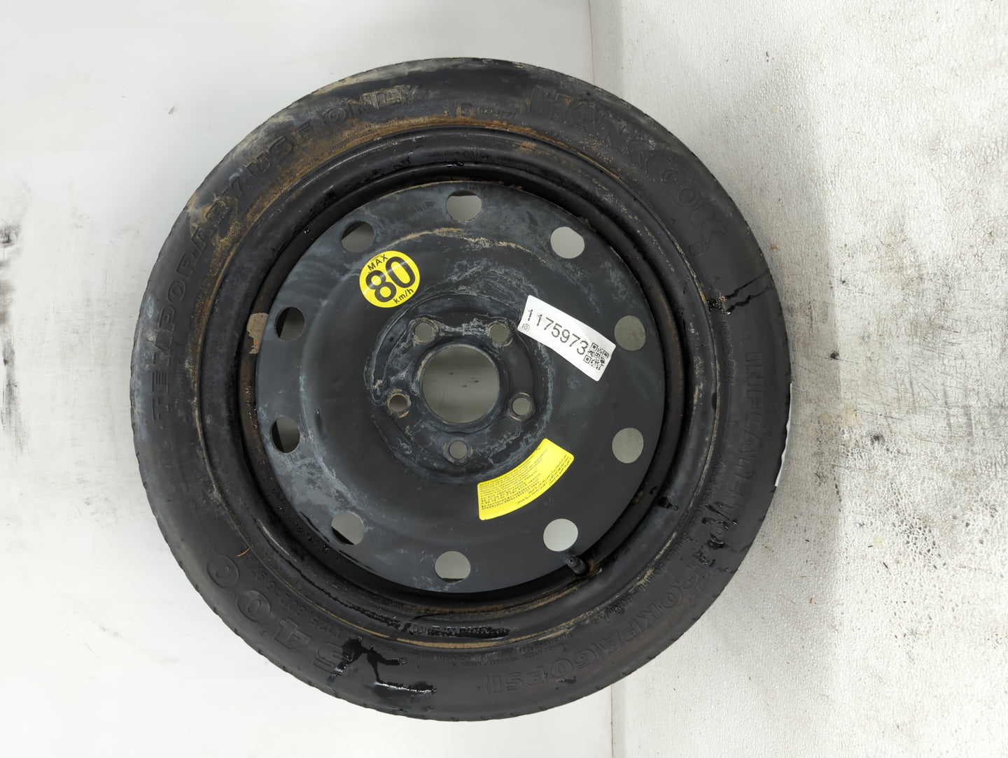 2006-2010 Kia Optima Spare Donut Tire Wheel Rim Oem - Oemusedautoparts1.com