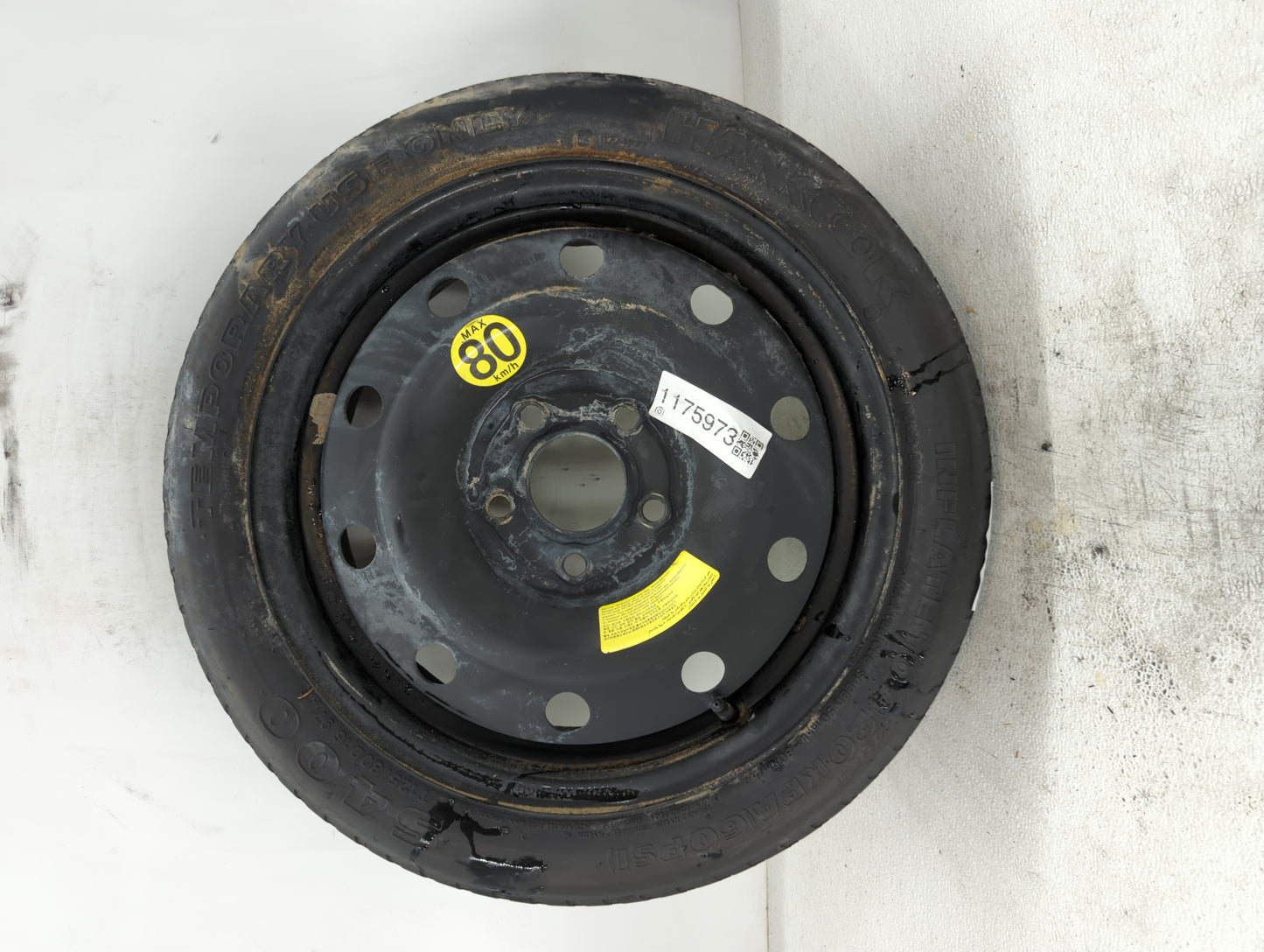 2006-2010 Kia Optima Spare Donut Tire Wheel Rim Oem - Oemusedautoparts1.com