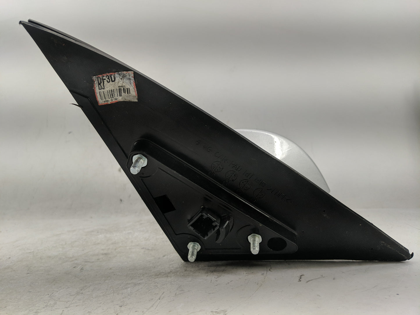 2006-2010 Kia Optima Driver Left Side View Manual Door Mirror Gray - Oemusedautoparts1.com