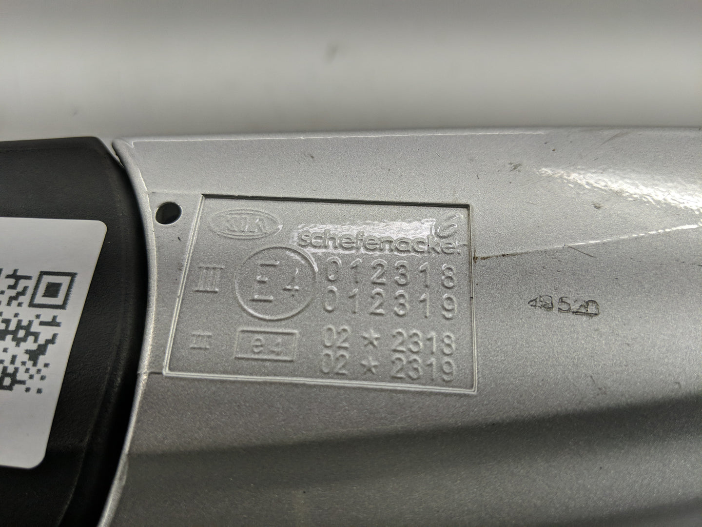 2006-2010 Kia Optima Driver Left Side View Manual Door Mirror Gray - Oemusedautoparts1.com