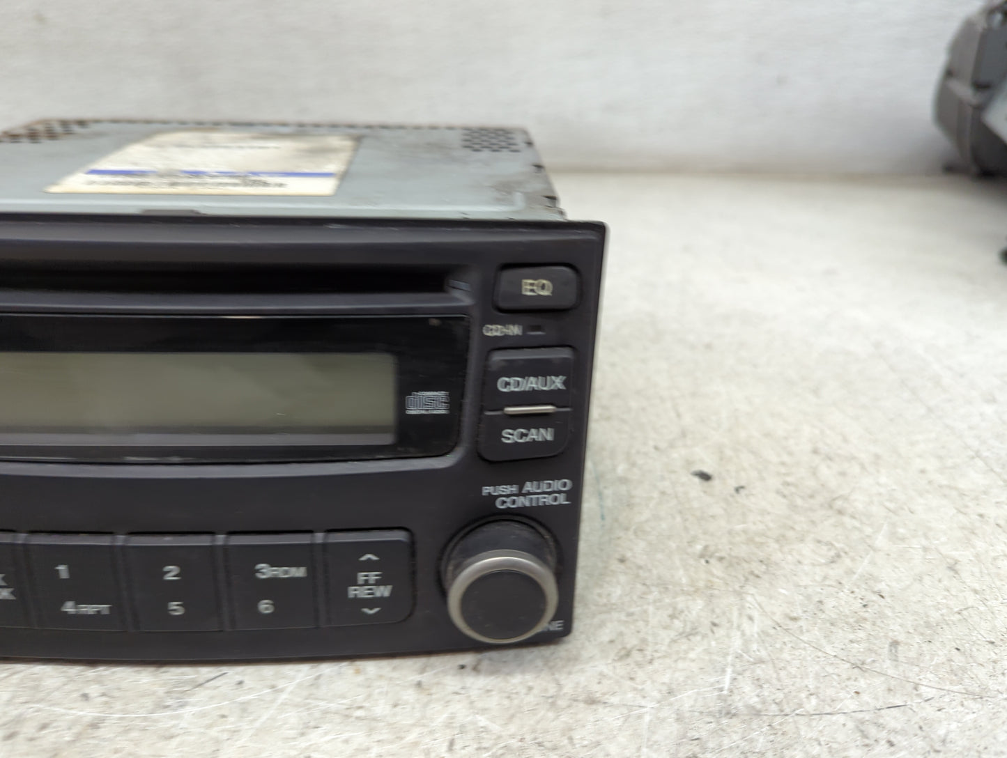 2008 Kia Optima Radio AM FM Cd Player Receiver Replacement P/N:96140-2G600 Fits OEM Used Auto Parts - Oemusedautoparts1.com