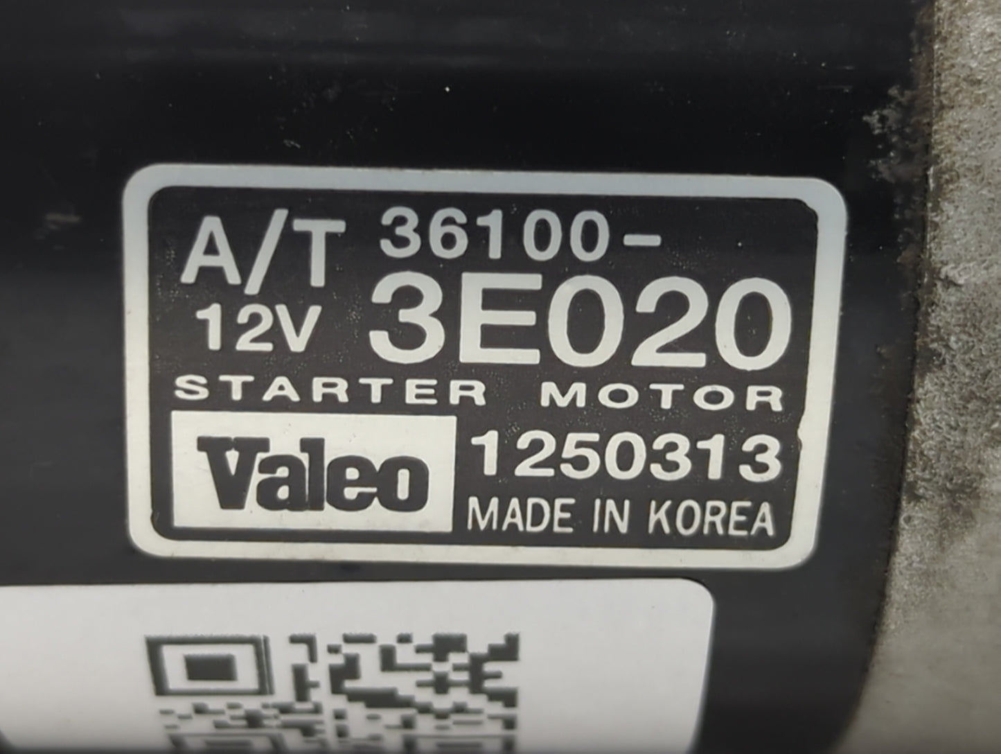 2006-2010 Kia Optima Car Starter Motor Solenoid OEM P/N:36100-3E020 Fits Fits 2006 2007 2008 2009 2010 2011 2012 OEM Used Au