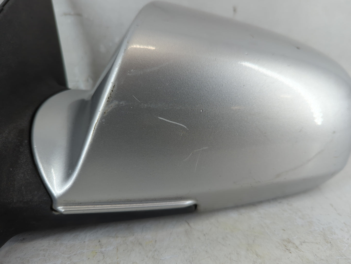 2006-2008 Kia Optima Driver Left Side View Manual Door Mirror Silver - Oemusedautoparts1.com