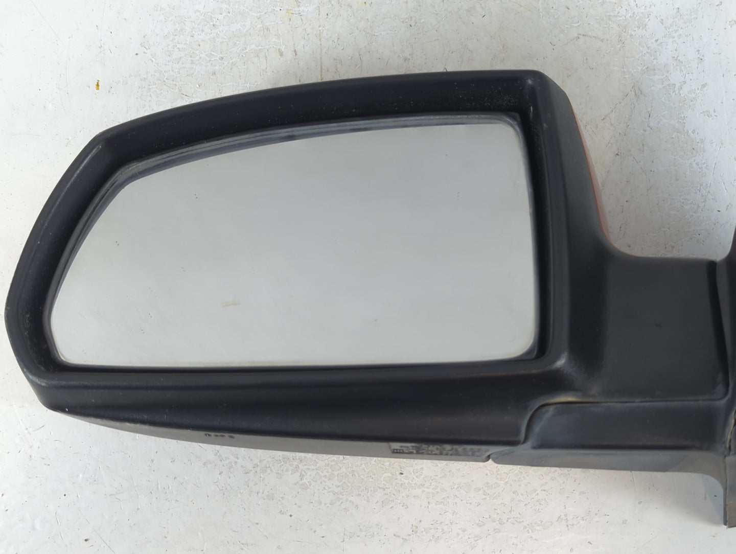 2008 Kia Rio Driver Left Side View Manual Door Mirror Orange - Oemusedautoparts1.com
