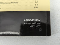 2008 Kia Sedona Owners Manual Book Guide OEM Used Auto Parts - Oemusedautoparts1.com