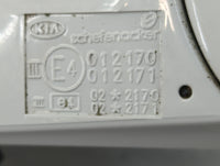 2002-2005 Kia Sedona Passenger Right Side View Manual Door Mirror White - Oemusedautoparts1.com