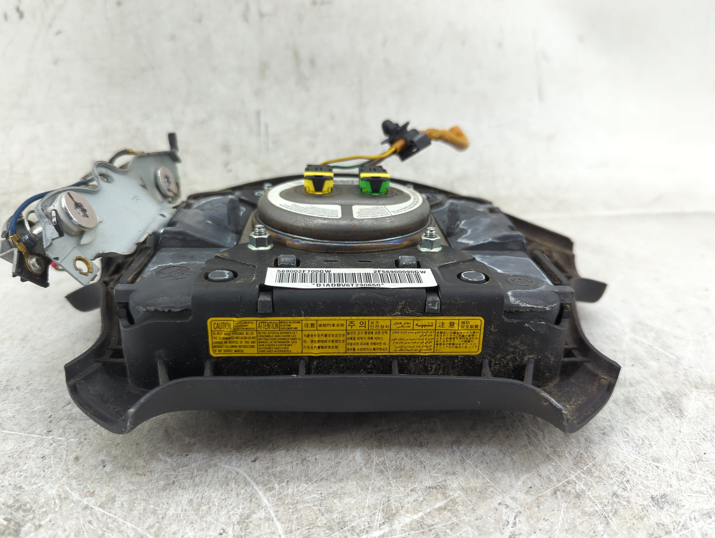 2007-2009 Kia Spectra Air Bag Driver Left Steering Wheel Mounted - Oemusedautoparts1.com
