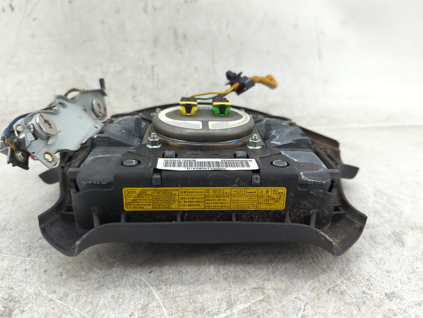 2007-2009 Kia Spectra Air Bag Driver Left Steering Wheel Mounted - Oemusedautoparts1.com