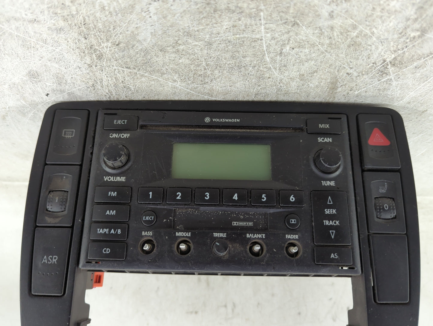 2007-2009 Kia Spectra Radio AM FM Cd Player Receiver Replacement P/N:CQ-JV1060L 3B7 035 180 Fits Fits 2007 2008 2009 OEM Use