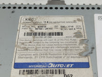 2007-2009 Kia Spectra Radio AM FM Cd Player Receiver Replacement P/N:96150-2F700 961502F700 Fits Fits 2007 2008 2009 OEM Use