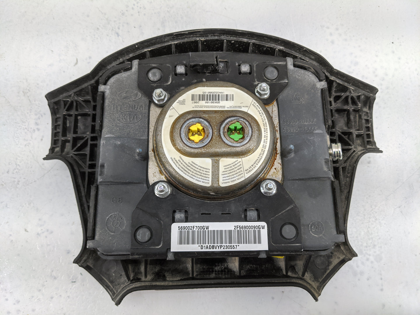 2007-2009 Kia Spectra Air Bag Driver Left Steering Wheel Mounted 1477645 - Oemusedautoparts1.com
