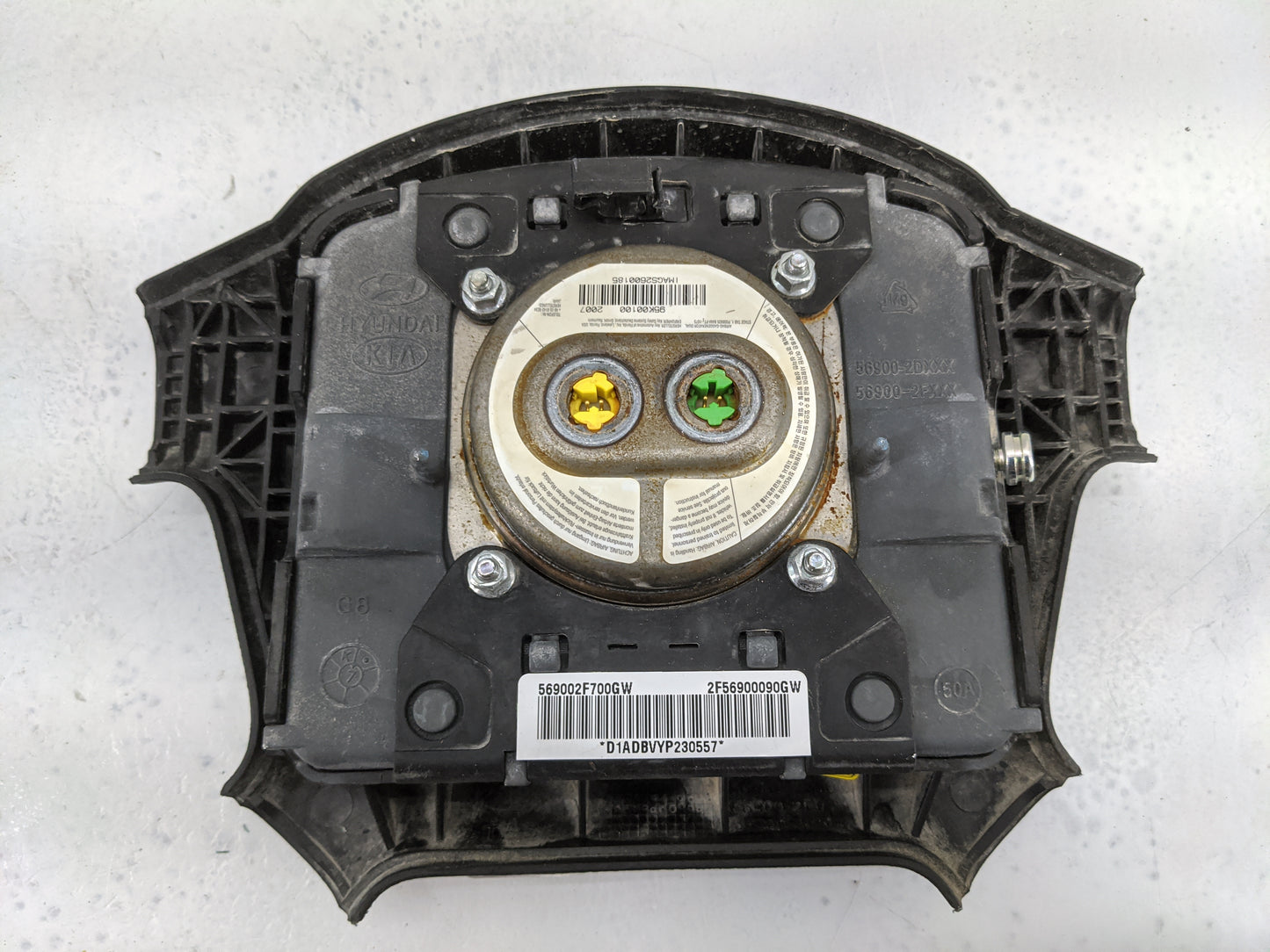 2007-2009 Kia Spectra Air Bag Driver Left Steering Wheel Mounted 1477645 - Oemusedautoparts1.com