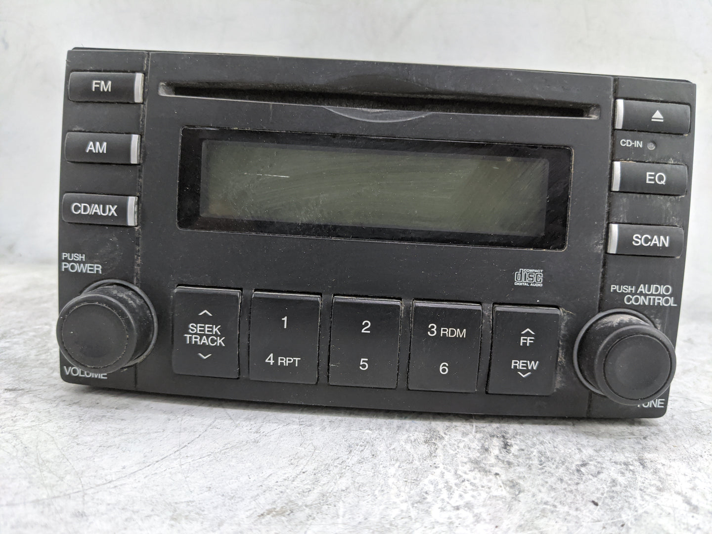 2007-2009 Kia Spectra Radio AM FM Cd Player Receiver Replacement P/N:96150-2F700 961502F700 Fits Fits 2007 2008 2009 OEM Use