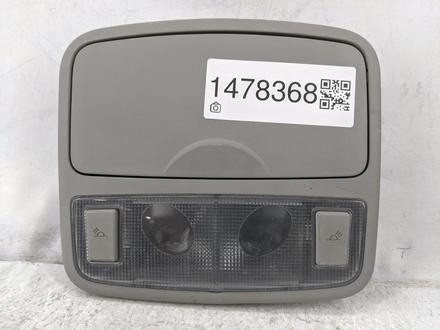 2008 Kia Spectra Overhead Roof Console Gray - Oemusedautoparts1.com