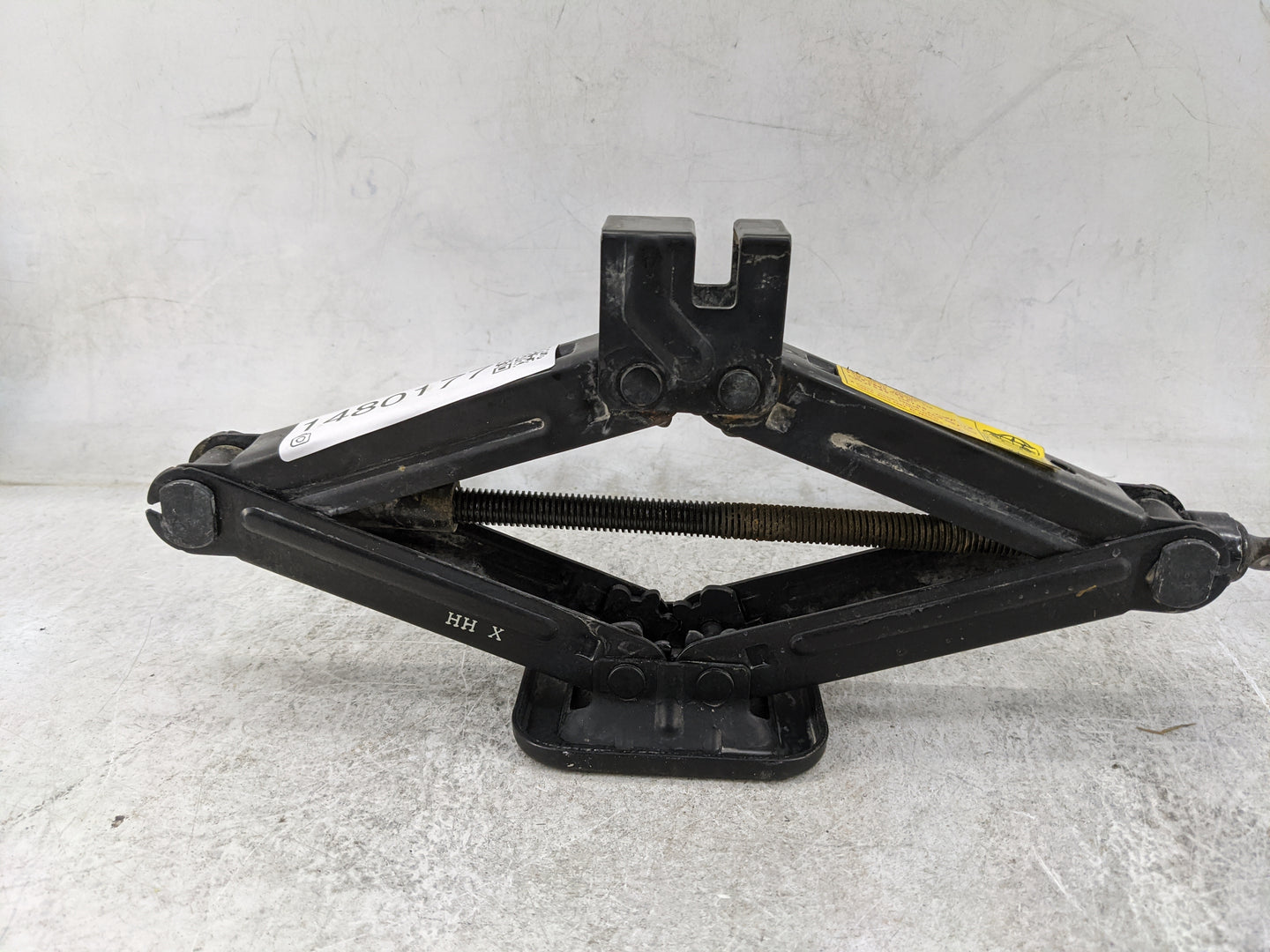 2008 Kia Spectra Spare Scissor Car Jack Black - Oemusedautoparts1.com