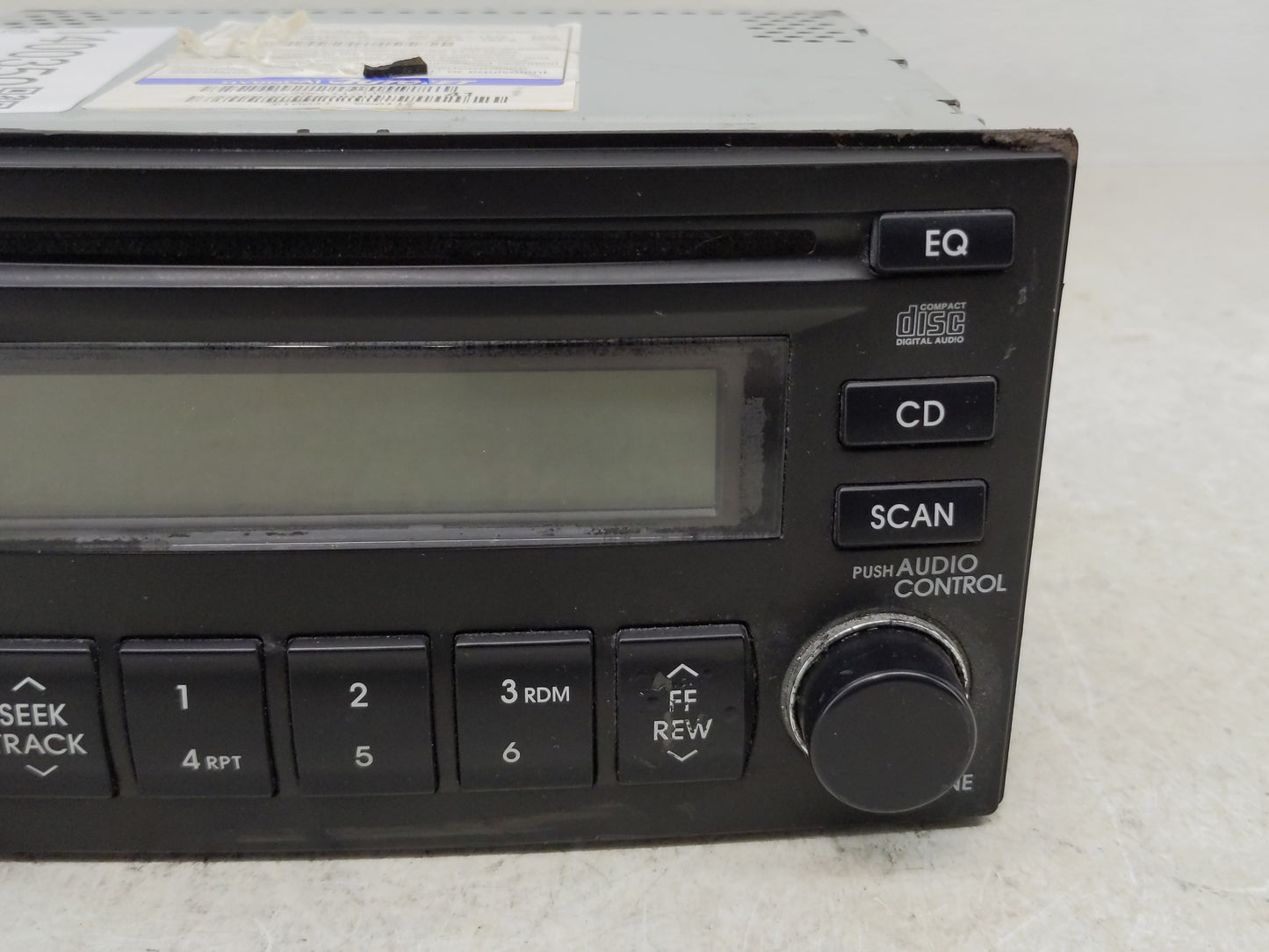 2005-2010 Kia Sportage Radio AM FM Cd Player Receiver Replacement P/N:96140-1F100 Fits Fits 2005 2006 2007 2008 2009 2010 OE