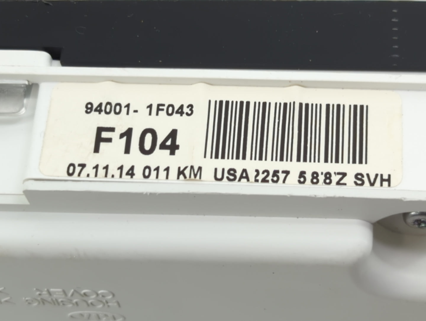 2008 Kia Sportage Instrument Cluster Speedometer Gauges P/N:94001-1F043 Miles: Fits OEM Used Auto Parts - Oemusedautoparts1.