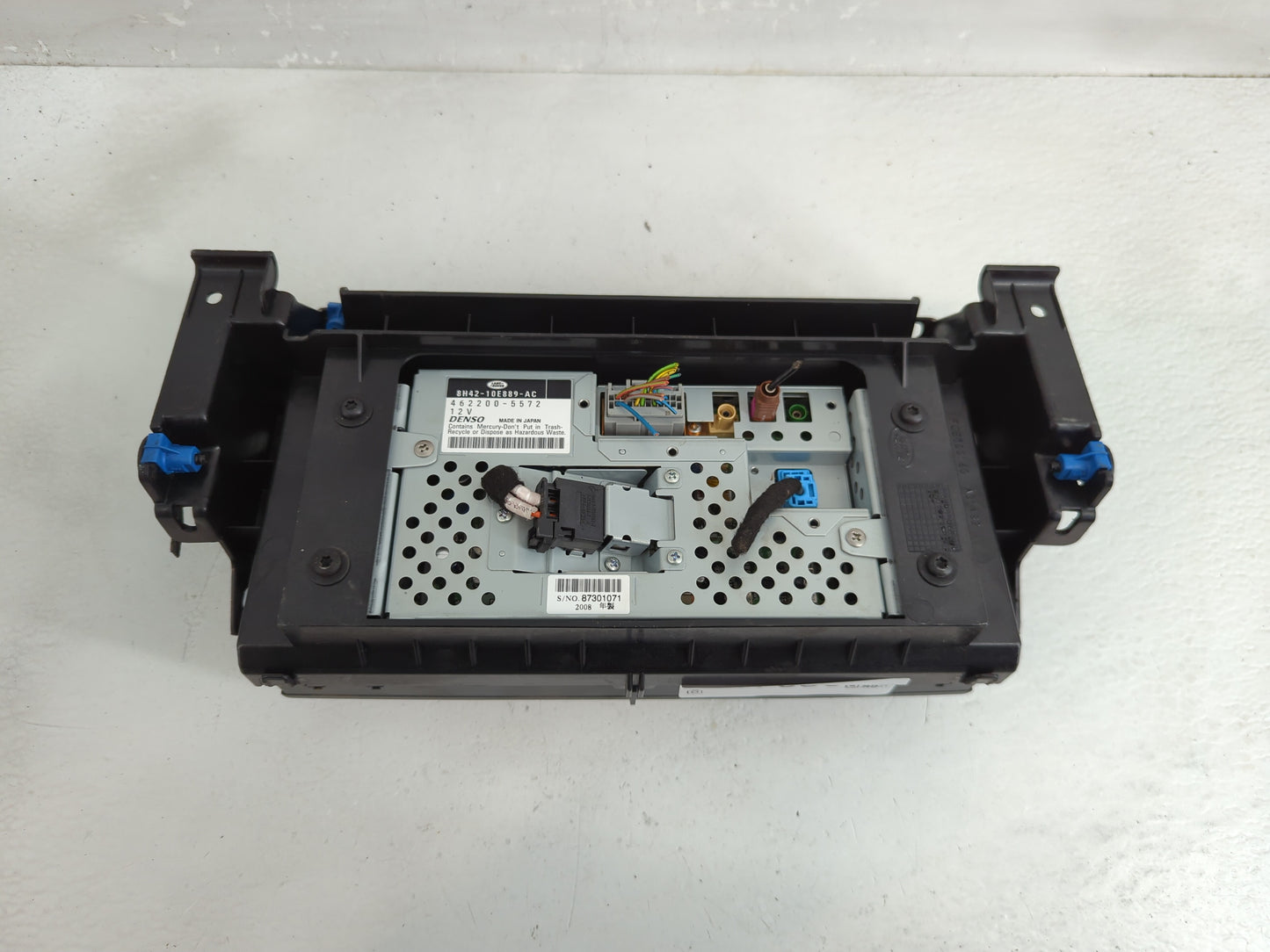 2008 Land Rover Range Rover Radio AM FM Cd Player Receiver Replacement P/N:8H42-10E889-AC 462200-5572 Fits OEM Used Auto Par