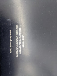 2008 Land Rover Range Rover Sport Owners Manual Book Guide OEM Used Auto Parts - Oemusedautoparts1.com