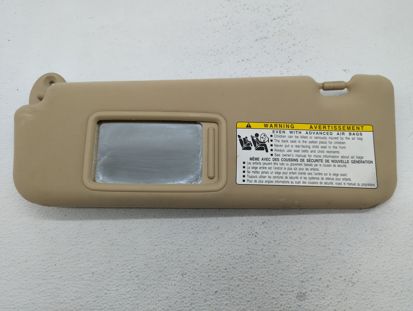 2008 Lexus Es250 Sun Visor Shade Replacement Driver Left Mirror Fits Fits 2007 2009 OEM Used Auto Parts - Oemusedautoparts1.