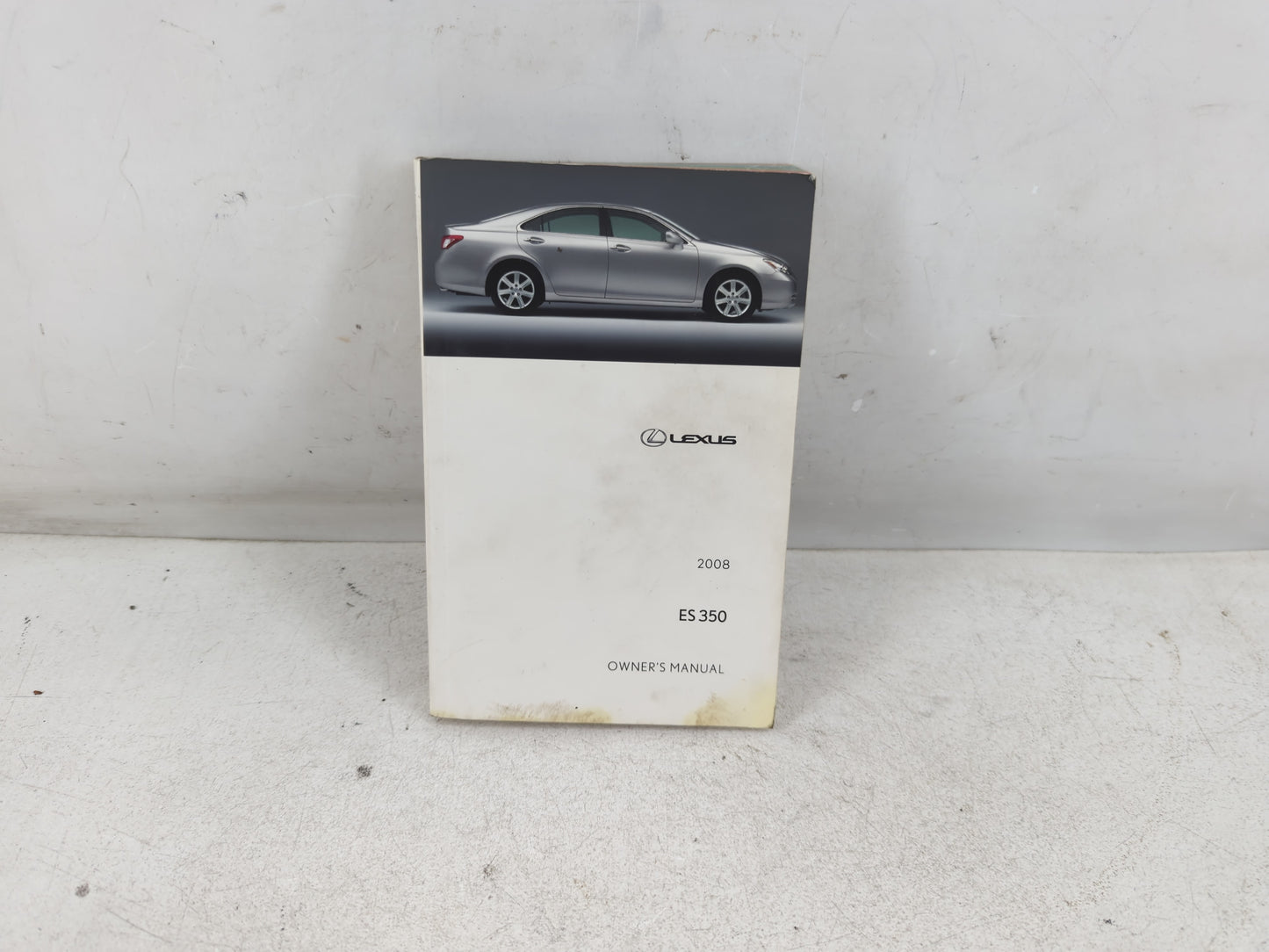 2008 Lexus Es350 Owners Manual Book Guide P/N:01999-33809 OEM Used Auto Parts - Oemusedautoparts1.com