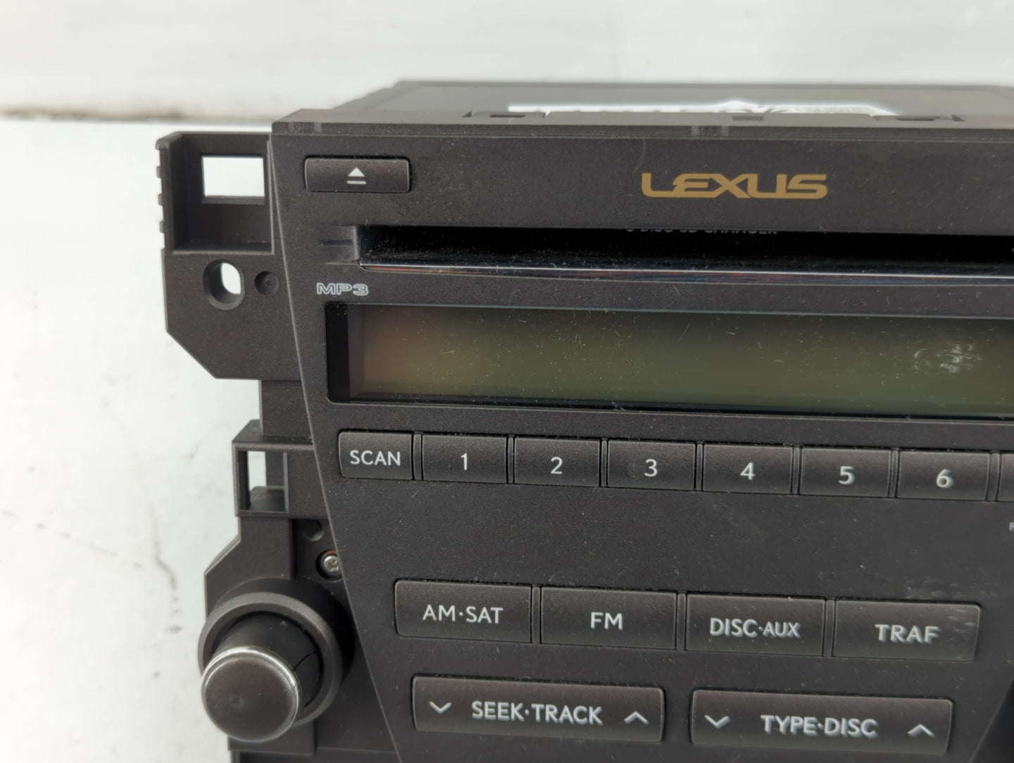 2007-2009 Lexus Es350 Radio AM FM Cd Player Receiver Replacement P/N:86120-33720 Fits Fits 2007 2008 2009 OEM Used Auto Part
