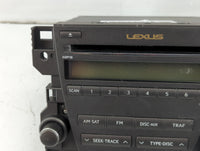 2007-2009 Lexus Es350 Radio AM FM Cd Player Receiver Replacement P/N:86120-33720 Fits Fits 2007 2008 2009 OEM Used Auto Part