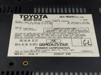 2007-2009 Lexus Es350 Radio AM FM Cd Player Receiver Replacement P/N:86120-33720 Fits Fits 2007 2008 2009 OEM Used Auto Part