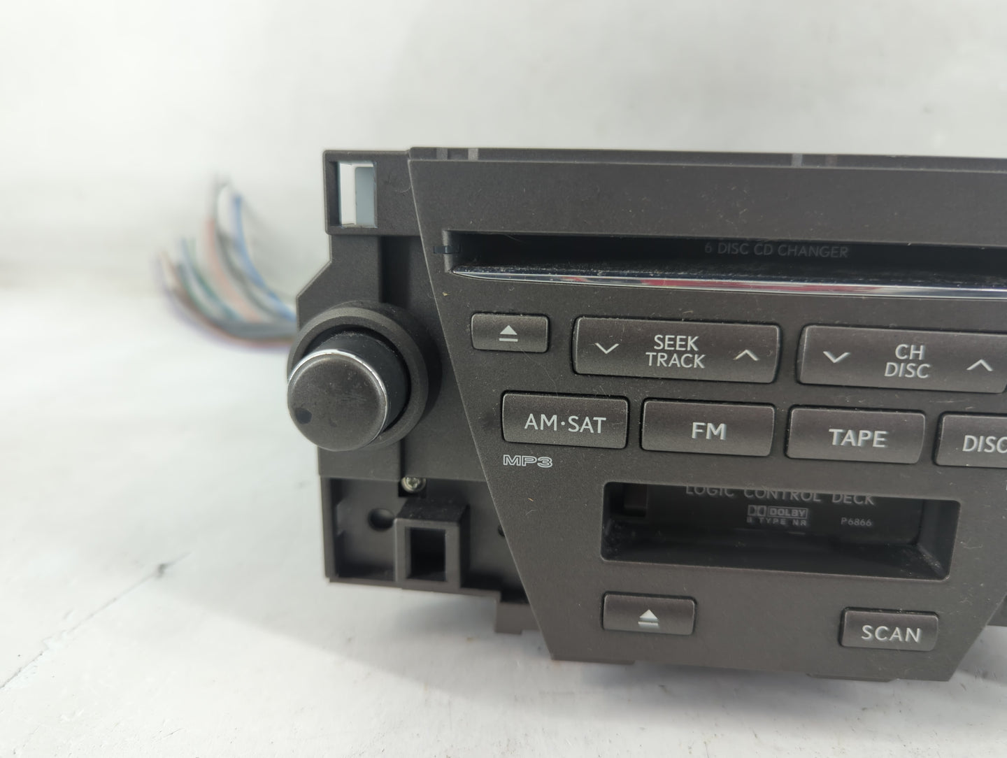 2007-2009 Lexus Es350 Radio AM FM Cd Player Receiver Replacement P/N:2024B-BT005A 86430-33013 Fits Fits 2007 2008 2009 OEM U