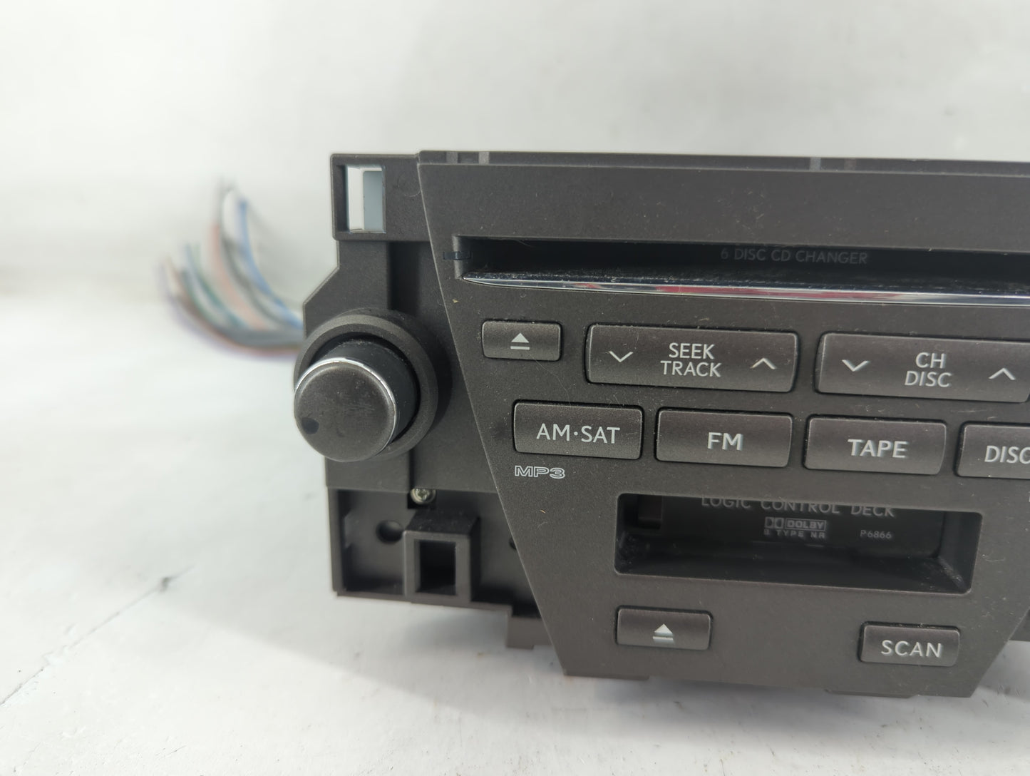 2007-2009 Lexus Es350 Radio AM FM Cd Player Receiver Replacement P/N:2024B-BT005A 86430-33013 Fits Fits 2007 2008 2009 OEM U