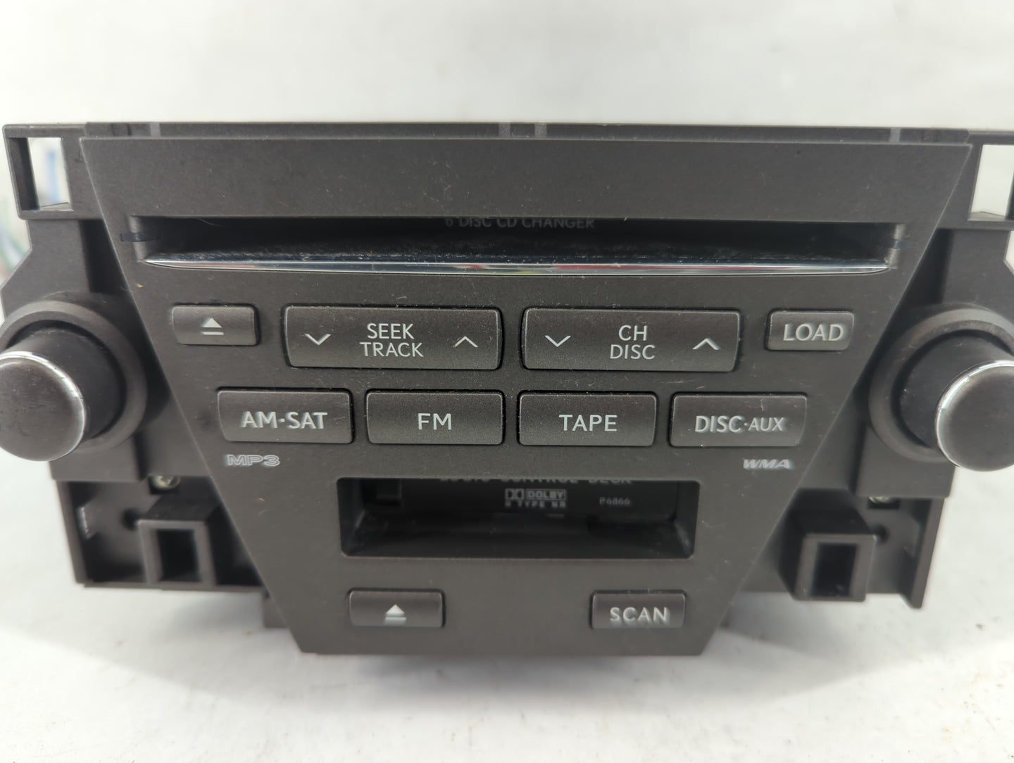 2007-2009 Lexus Es350 Radio AM FM Cd Player Receiver Replacement P/N:2024B-BT005A 86430-33013 Fits Fits 2007 2008 2009 OEM U