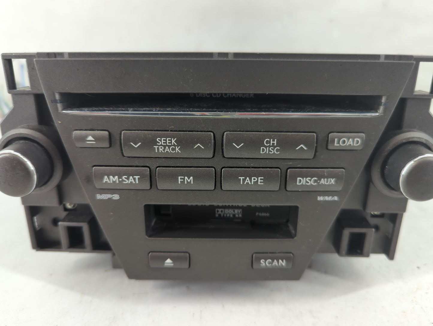 2007-2009 Lexus Es350 Radio AM FM Cd Player Receiver Replacement P/N:2024B-BT005A 86430-33013 Fits Fits 2007 2008 2009 OEM U