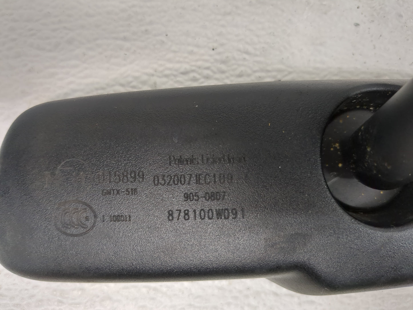 2007-2009 Lexus Es350 Interior Rear View Mirror Replacement OEM P/N:878100W091 GNTX-518 Fits Fits 2007 2008 2009 OEM Used Au