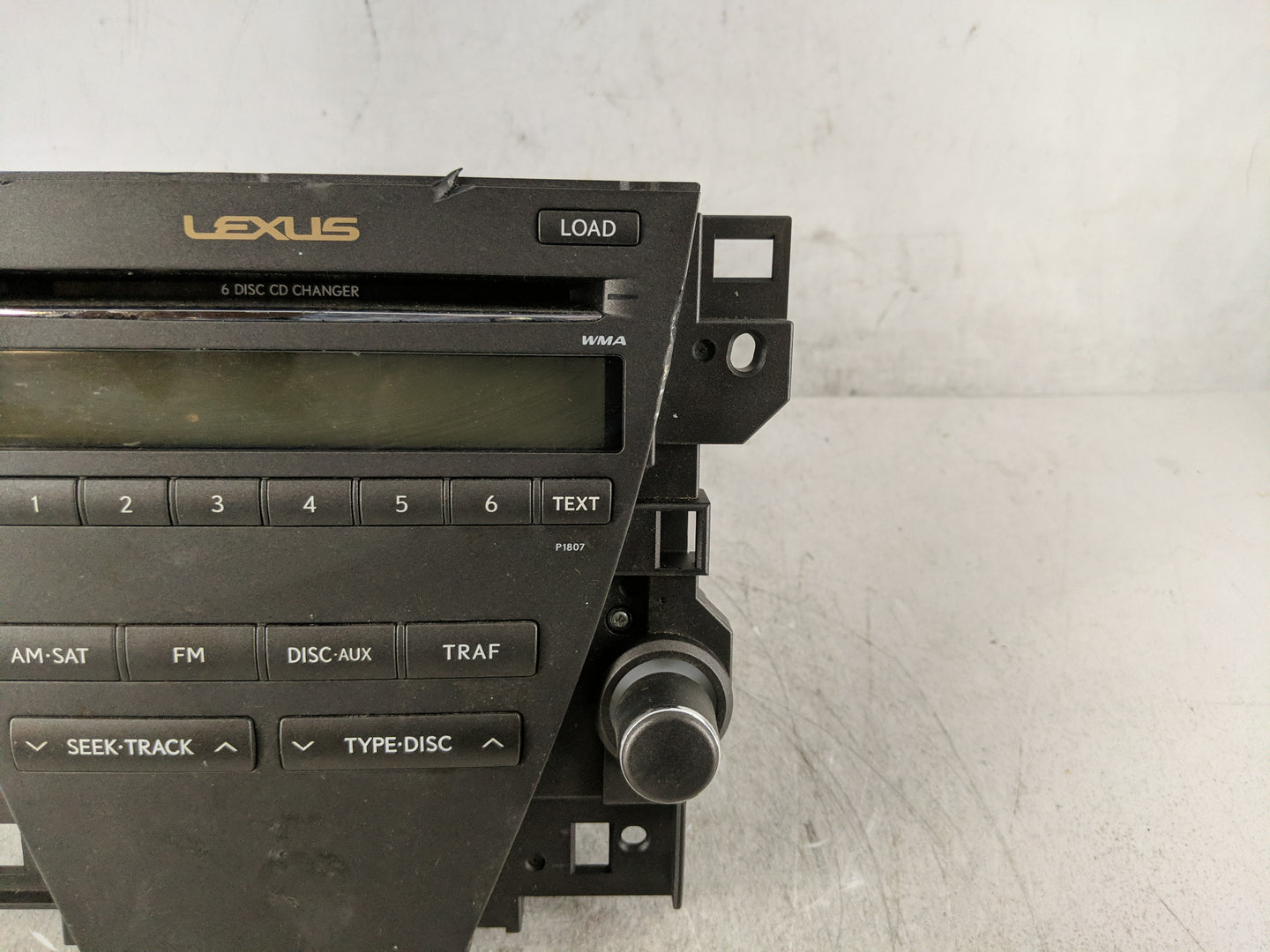 2007-2009 Lexus Es350 Radio AM FM Cd Player Receiver Replacement P/N:86120-33720 Fits Fits 2007 2008 2009 OEM Used Auto Part