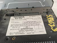 2007-2009 Lexus Es350 Radio AM FM Cd Player Receiver Replacement P/N:86120-33720 Fits Fits 2007 2008 2009 OEM Used Auto Part