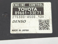 2008-2009 Lexus Es350 PCM Engine Control Computer ECU ECM PCU OEM P/N:275300-4500 89661-33E71, 275300-1550 Fits Fits 2008 20