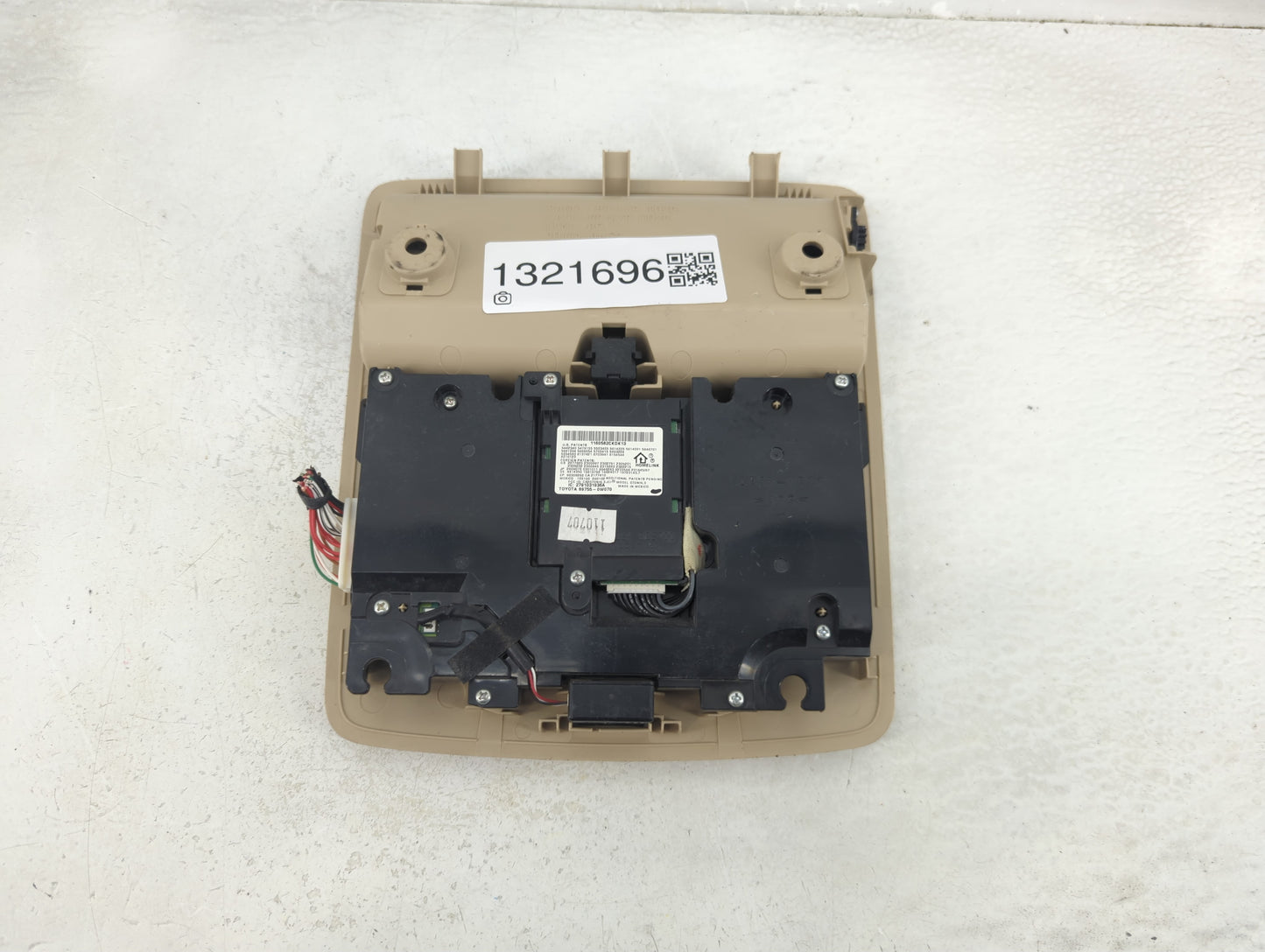 2007-2010 Lexus Es350 Overhead Roof Console 1321696 - Oemusedautoparts1.com