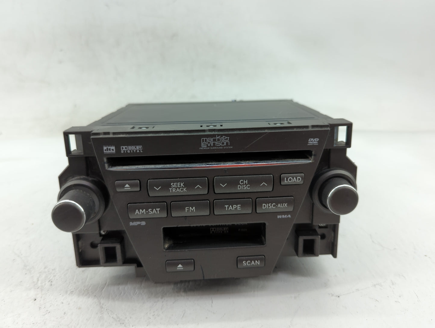 2007-2009 Lexus Es350 Radio AM FM Cd Player Receiver Replacement P/N:86120-33740 Fits Fits 2007 2008 2009 OEM Used Auto Part